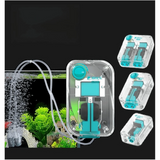 Ultra-Silent Aquarium Air Pump (Low Noise, Adjustable Flow, Multi-Outlet)
