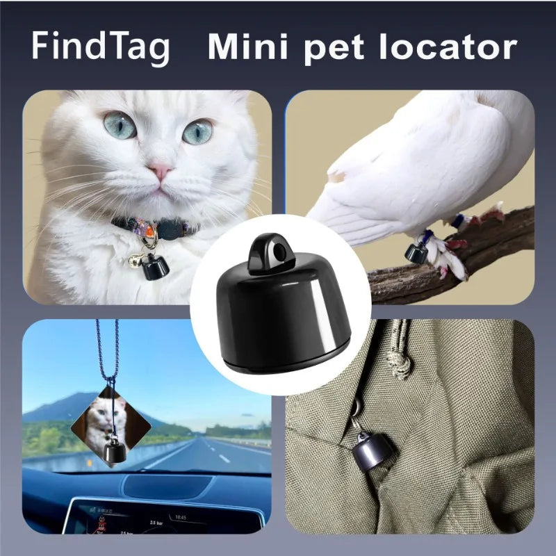 FindTag Mini GPS Tracker for Birds & Small Pets - AirTag Alternative