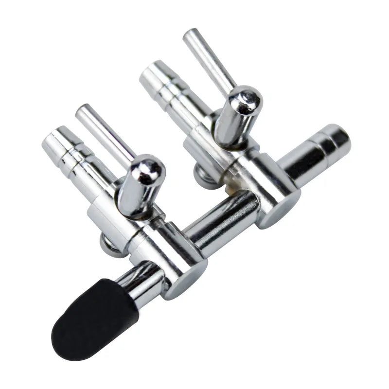 Stainless Steel Aquarium Air Flow Splitter & Valve (Adjustable)