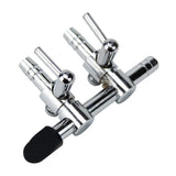 Stainless Steel Aquarium Air Flow Splitter & Valve (Adjustable)