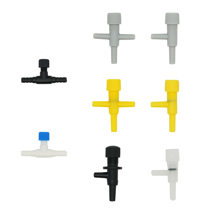 Aquarium Air Flow Control Valves for 5mm Tubing 10/20 Pack
