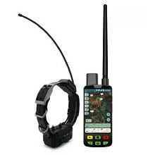 Multi-Dog GPS Tracker & Remote Training Device with Handheld Unit for Working Dogs