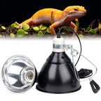 300W Reptile Dome Lamp Fixture — Multi-Plug Reflector Stand, E27