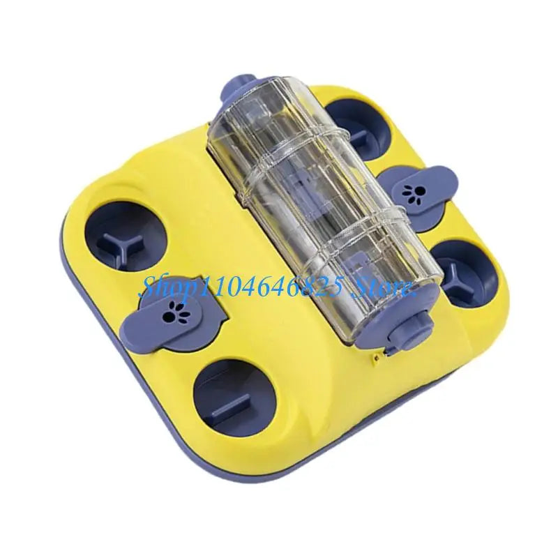 Pet Feeder Puzzle Roller Toy (Adjustable Difficulty, Mental Enrichment)