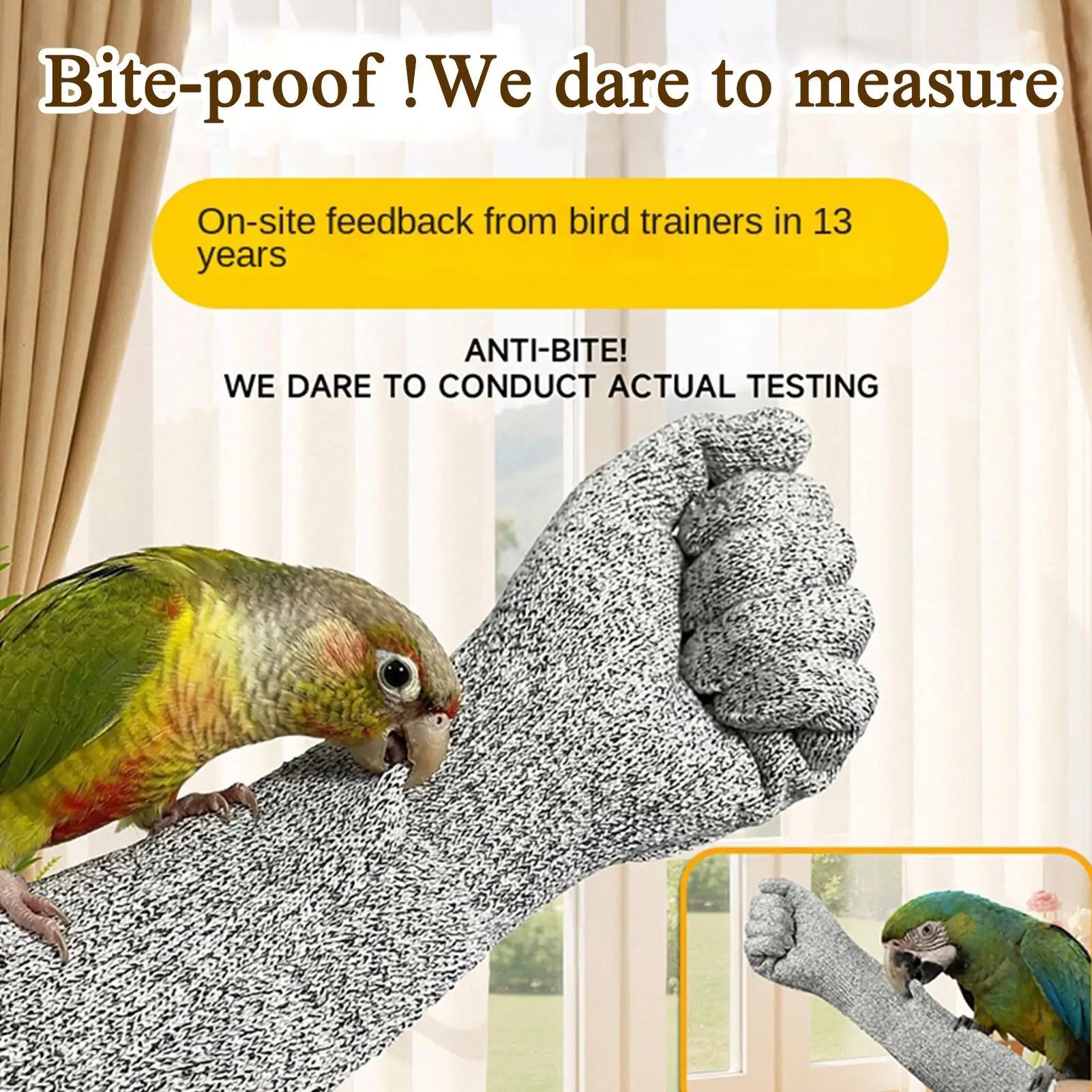 Bite & Scratch-Proof Pet Handling Gloves