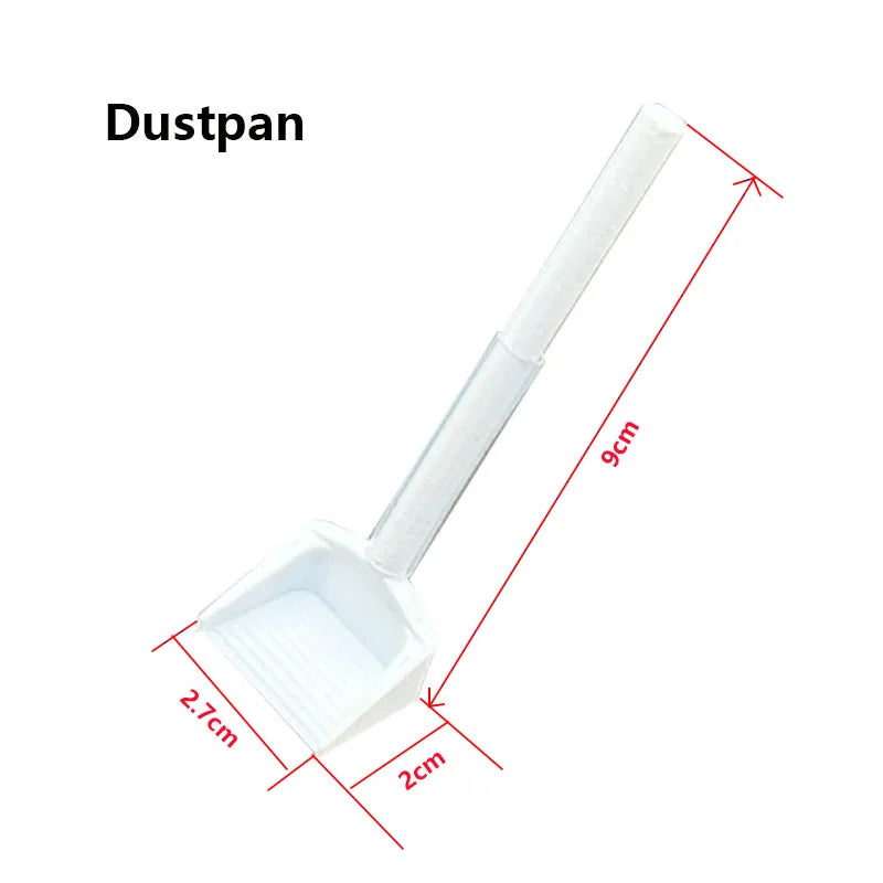 Mini Ant Farm Cleaning Set — Dustpan & Brush for Ant Nests