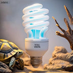 UVB Terrarium Basking Lamp — 13W/26W, 5.0/10.0, E27 Fit
