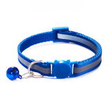 Reflective Cat Collar with Bell — Adjustable Kitten Safety Necklace