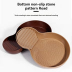 Turtle Bathing Pool & Feeding Dish — Easy-Clean Water Bowl for Box Turtles & Frogs