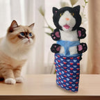 Cat & Dog Wrestling Hand Puppet Glove — Padded Interactive Play Toy
