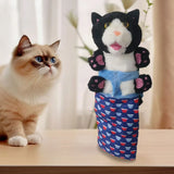 Cat & Dog Wrestling Hand Puppet Glove — Padded Interactive Play Toy