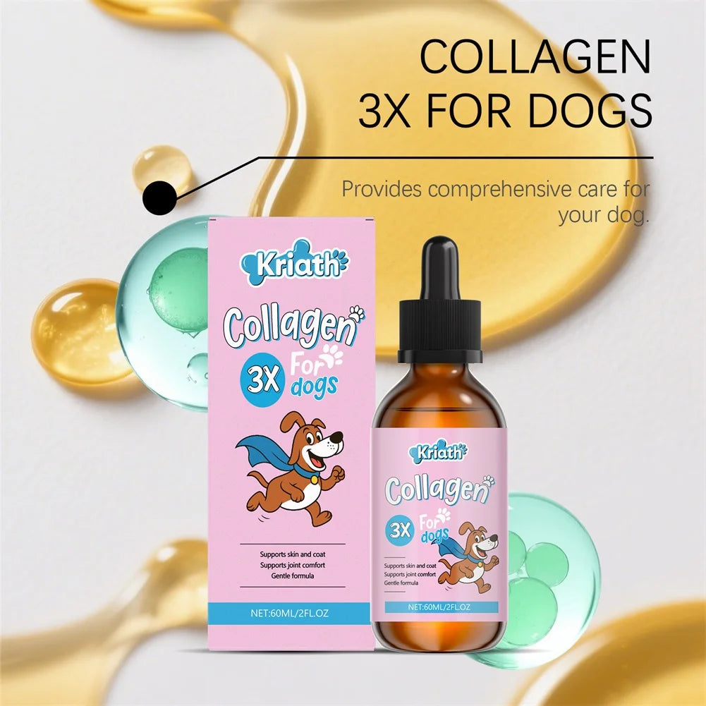 Liquid Collagen Supplement for Dogs — Joint, Skin & Coat Support