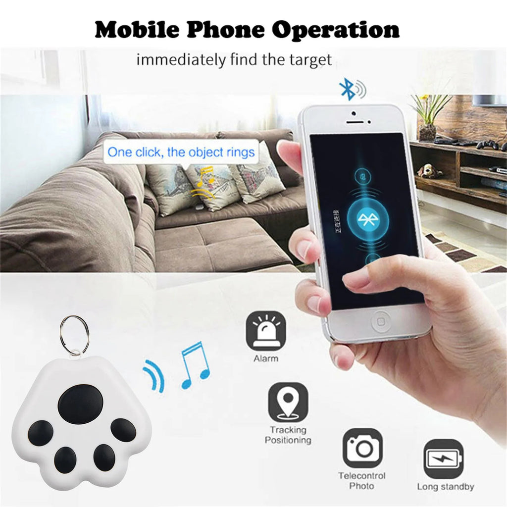 Mini GPS Pet Tracker with Camera Remote Control for Cats & Dogs