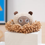 Squeaky Cartoon Animal Dog Chew Toy — Bite-Resistant Rubber Teeth Cleaner