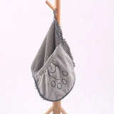 Extra-Large Chenille Pet Towel — Super Absorbent & Quick-Drying