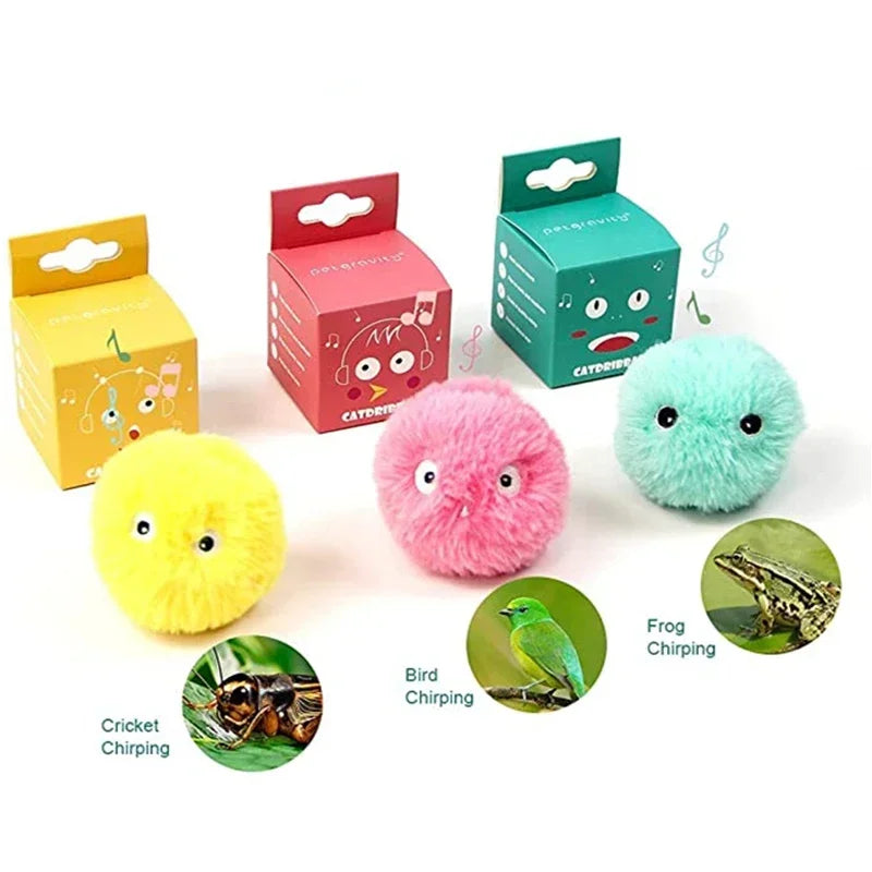 Smart Interactive Catnip Ball Toy