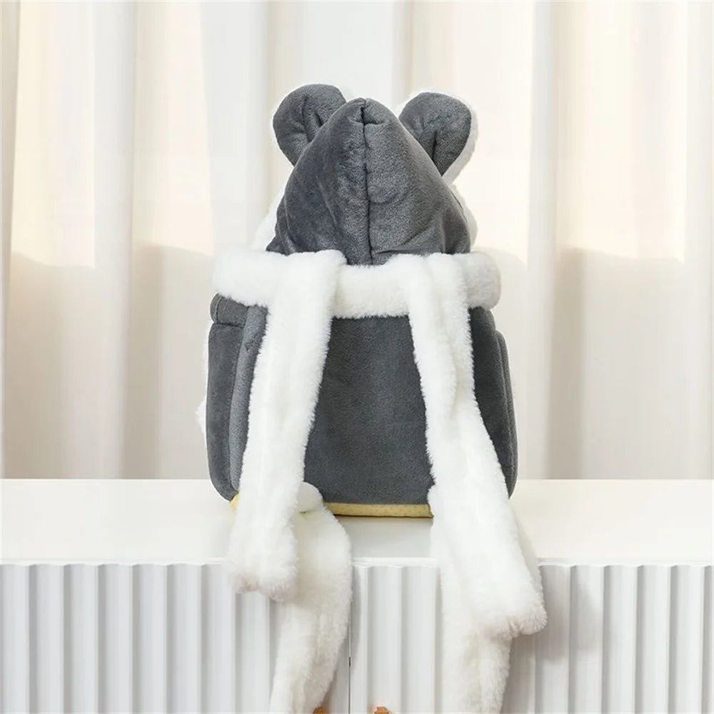 Winter Warm Puppy Carrier Backpack (Outdoor, Travel, Small Breeds)