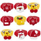 Snowman & Penguin Christmas Bowtie Bulk Pack (50 or 100 Pieces)