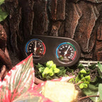 2-in-1 Reptile Tank Thermometer & Hygrometer Monitor