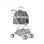 MAXFOR Luxury Washable Pet Stroller for Cats & Dogs up to 25 kg — Foldable