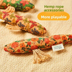 Cork Fish-Shaped Cat Bite Toy — Teeth Grinding & Claw Relief Interactive Play Toy