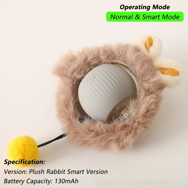 Mouse-Imitating Rolling Ball Cat Toy
