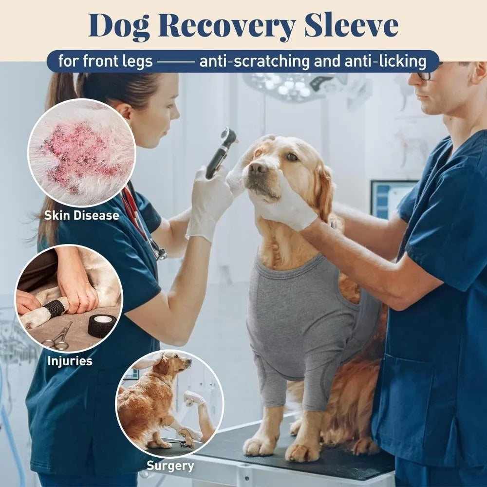 Dog Elbow Leg Sleeve Long (Anti-Lick, High Elasticity, S to 3XL)