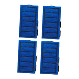 Replacement Filter Cartridges for Reptile & Turtle Tanks (4-Pack)