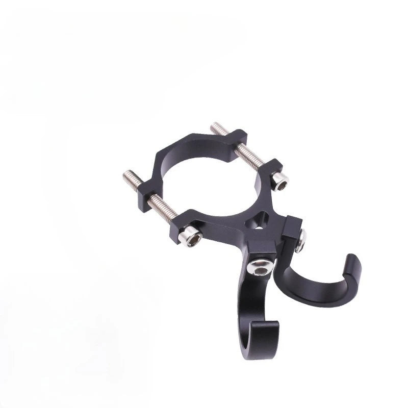 Portable Double Metal Electric Scooter Hooks Bike Shelf Tube Storage Hanger Buckle for Ebikes Helmet Rack