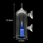 Glass CO2 & Air Diffuser for Aquariums — Fine Bubble