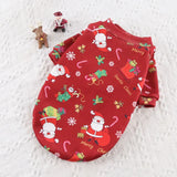 Christmas Day Sweater & Scarf Set for Dogs (Warm Winter Coat)