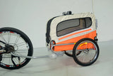 carrinho pet Outdoor Portable Pet Bike Trailer Foldable Lightweight Dog Cat Travel Trailer Safe Pet Stroller Trailer for Camping