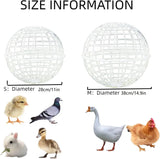 Spherical Rolling Ball Cage — Safe Exercise & Transport Ball for Small Pets