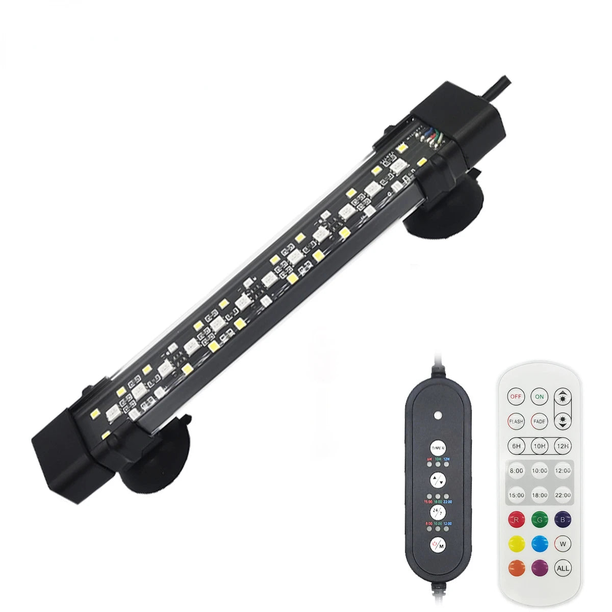 Full Spectrum Aquarium LED Light (20–70cm, 24/7 Lighting, Fish & Plants)