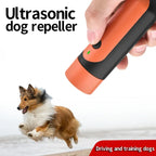 Mini Ultrasonic Dog Repeller & Anti-Bark Training Device - Long-Distance Outdoor