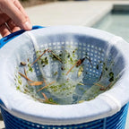 Pool & Tank Skimmer Socks (Reusable, 100 Mesh, Fine Filter)