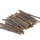 Natural Apple Wood Chew Sticks — Teeth Grinding Sticks for Small Pets