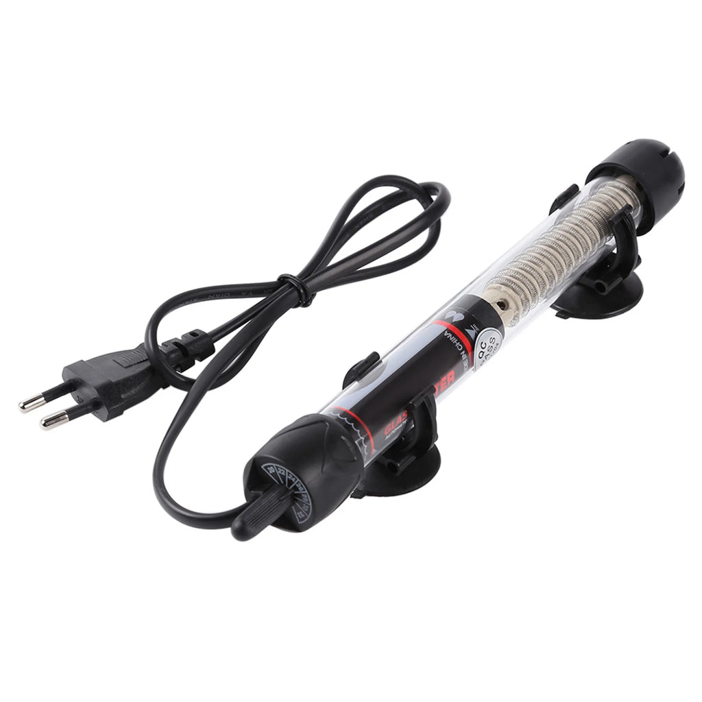 Adjustable Aquarium Heater Rod (110V–220V, Thermostat, Submersible)