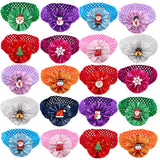 Snowman & Penguin Christmas Bowtie Bulk Pack (50 or 100 Pieces)