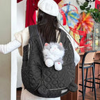 Waterproof Dog Carrier Backpack (Cross Strap, Ergonomic)