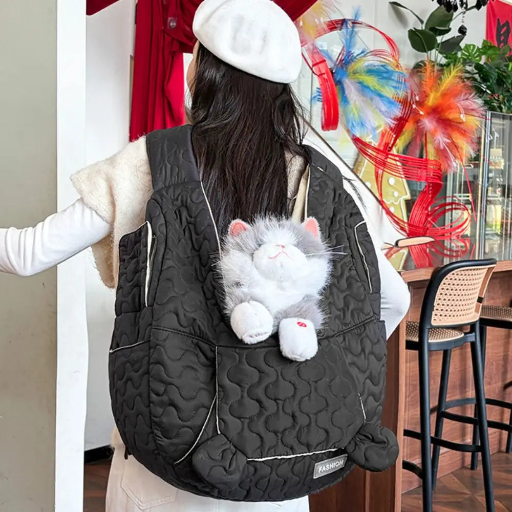 Waterproof Dog Carrier Backpack (Cross Strap, Ergonomic)