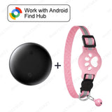 Adjustable GPS Tracker Collar — AirTag-Compatible Pet Safety Collar