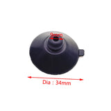 Aquarium Suction Cup Holders (10-Pack, Black, Glass Tank Clips)