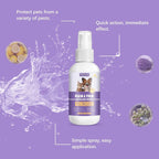 Flea & Tick Repellent Spray for Dogs & Cats — Waterproof Lemon & Lavender Formula