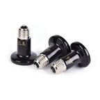Black Ceramic Heat Emitter — No-Light Infrared Bulb for Snake & Chameleon Tanks