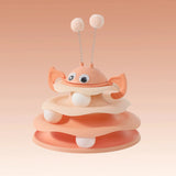 Little Bee Tumbler Toy — Self-Righting Spinning Cat Teaser