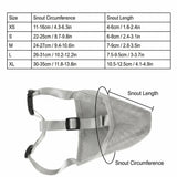 Air Mesh Dog Muzzle (Soft, Flexible, Anti-Bark, Multi-Size)