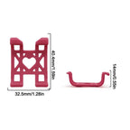 Silicone Fixing Clip & Anti-Slip Collar Accessory for TK911SA Pet GPS Tracker