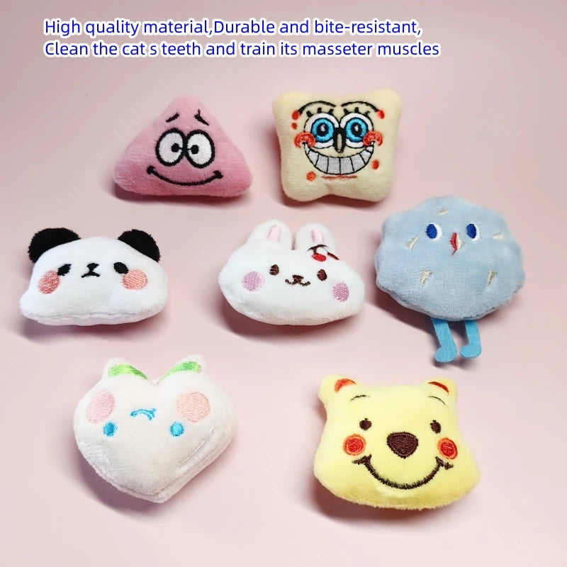 Catnip Plush Cat Toy Set