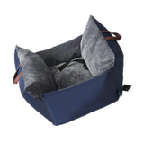 Pet Car Booster Seat (Armrest Box Design, Carrier Bed, Dog & Cat)